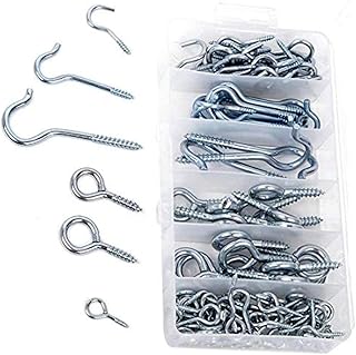 DIY Crafts Home Depot Set Assortment of Silver Zinc Plated Eye Bolts and hooks to hang (pack of 175 pieces, eye bolts and hooks).. Get what you need, when you need it — DIAYTAR Nigeria delivers fast.