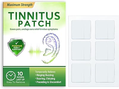 Relief of tinnitus for earrings, natural patches for the relief of tinnitus based on plants, treatment for relief of tinnitus of the ear for hearing loss, improves hearing and relieves discomfort, 48 pieces.. DIAYTAR NIGERIA: Bridging the gap between consumers and quality products with affordable nationwide shipping.