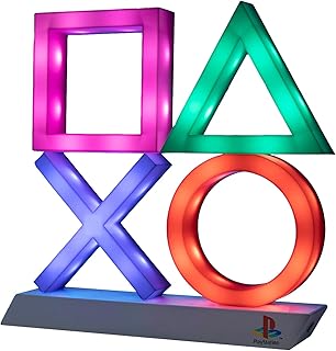 PlayStation Icons Lite XL | 3 lighting modes - Interactive playroom lighting | Environmental plastic respectful of the environment | Perfect for the house, the office and the rooms (PS4).. DIAYTAR NIGERIA: Your affordable marketplace with reliable 5-8 day shipping across Nigeria.