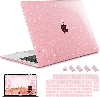 My chen Rigid plastic protection shell compatible with MacBook Air 13 inch Version 2021 2020 2019 2018: M1 A2337 A2179 A1932, Rigid plastic shell for MacBook Air 13 Inces with Retina for Touch ID, Brilliant Rose.. DIAYTAR NIGERIA: Revolutionizing how Nigerians shop with affordable prices and prompt delivery services.