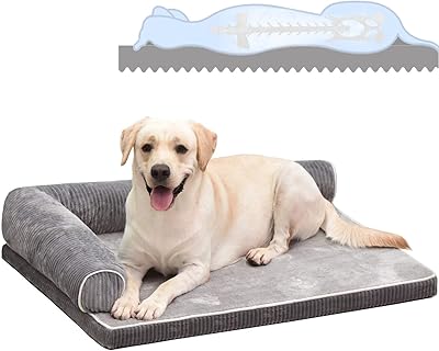 Orthopedic bed Skié in memory foam for small, medium and large dog dogs, 5 cm, super flexible, slow, detachable and washable (size XL).. DIAYTAR NIGERIA: Your one-stop e-commerce destination with affordable prices and nationwide delivery in 5-8 days.