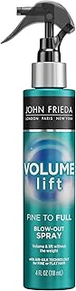 John Frieda Fine to Full Blowout Volume Lift Spray for fine hair, the packaging can vary, green, 4 fl oz (1).. No more overpriced stores — DIAYTAR Nigeria brings the best to your door.