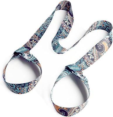 Yoga carpet strap, adjustable nylon support for yoga carpet (green).. DIAYTAR Nigeria: Shopping that fits your budget and your schedule.