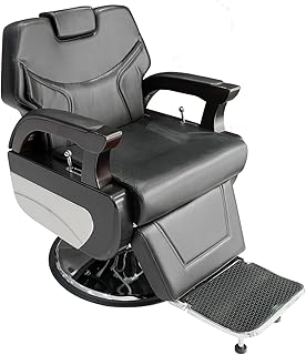 Tilting hydraulic barber chair - Multipurly and robust men's living room and spa chair, adapted to hairdressing and tattooing professionals - classic living room furniture.. Shop the future with DIAYTAR NIGERIA - thousands of products, unbeatable prices, delivery within a week.