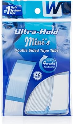 Walker's ultra-hold mini's wig ribbon double-sided adhesive extra strong 72 glue tabs for wig.. From household needs to gadgets, DIAYTAR Nigeria has it all.