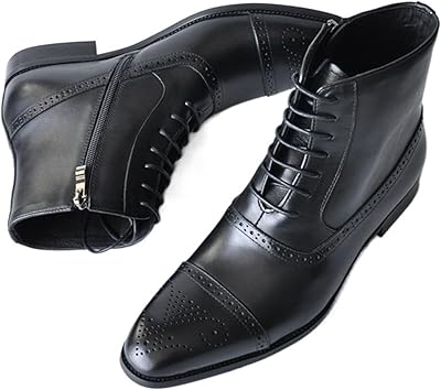 Lucy formal shoes for men, leather ankle boots, ankle boots, leather shoes for men (color: hortile, size: 43).. DIAYTAR NIGERIA brings the marketplace to your home with budget-friendly prices and nationwide delivery.