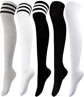 5 pairs of high socks above the knee, high socks for women, tall socks for girls for cosplay and daily use.. Don’t wait weeks for international shipping. DIAYTAR Nigeria offers local delivery within 5 to 8 days, so you get your items when you actually need them.