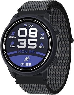 Sports watch Coros Pace 2, GPS cardiac frequency monitor, autonomy of 20 days, barometer, light, strava, training plan, navigation, sleep tracking, swimming, cycling, racing, strength, treadmill (nylon blue nylon).. Experience budget-friendly shopping at DIAYTAR NIGERIA, Nigeria's premier online marketplace with quick delivery.