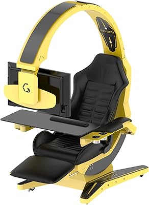 Yqhl ergonomic play chair at a cheap price, suitable for work, office, home, living room, bedroom, hotel, apartment, office, yellow.. DIAYTAR NIGERIA connects you with what you need at prices you'll love, delivered within 8 days.
