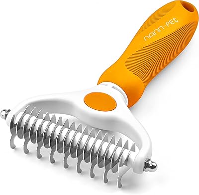 Under-point rake for dogs and cats-Detangle brush for pets.. DIAYTAR Nigeria: Shopping that fits your budget and your schedule.