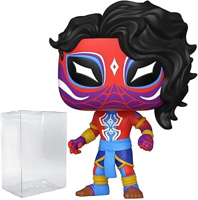 Pop Marvel: Spider-Man: Across the Spider-Ver-Vinyl figurine Spider-Man India (Assembly with matching protective case), Multicolor, 3.75.. The best online shopping experience in Nigeria — DIAYTAR delivers it all.