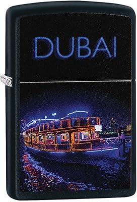 Briquet zippo classic 218 ci412379 dubai night cruises multi color matt black.. DIAYTAR NIGERIA: Where affordable online shopping meets reliable delivery across Nigeria.