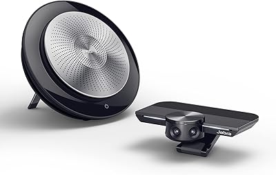 Visioconference set Jabra Panacast Meet AnyWhere+, Camera with 4K panoramic view at 180 °, Jabra Speak 750 - Certified MS Teams, works with Zoom, Google Meet - Table support, Travel case, 1.8 m USB cable.. DIAYTAR NIGERIA brings the joy of affordable shopping to your fingertips with delivery in less than 8 days.