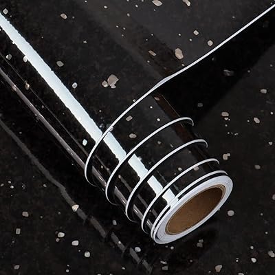 Funstick Black granite contact paper to take off and paste for counters.. DIAYTAR NIGERIA: Nigeria's answer to affordable online shopping with reliable 5-8 day delivery guarantee.