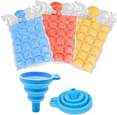 Goodrun 100 bags of 2400 disposable ice cubes with foldable silicone funnel.. Shop smarter with Nigeria's premier e-commerce platform, featuring affordable products delivered nationwide.