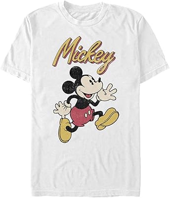Vintage Men's Vintage Mickey T-shirt.. Experience the convenience of boundless shopping with DIAYTAR NIGERIA's affordable platform and quick shipping.