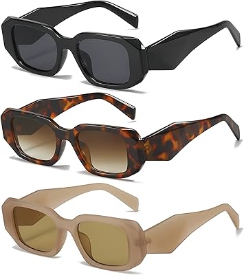 Kogok Rectangular Sun Glasses Mode Women Style 90s Retro Outdoor Voyage Sunglasses 100% Anti-UV glasses.. Reliable delivery, all over Nigeria — that’s DIAYTAR Nigeria promise.