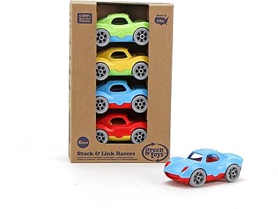Green toys stack et link racer.. Experience the future of online shopping with DIAYTAR NIGERIA's extensive product range and competitive pricing.