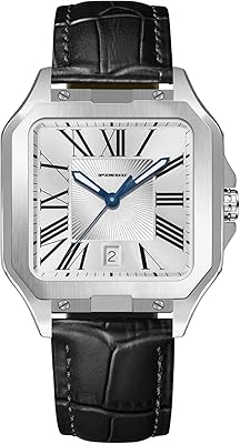 Bendo Automatic Watches for Men's Dressed Square Mechanical Square and Easy.. DIAYTAR NIGERIA: Your affordable gateway to thousands of products delivered within a week.