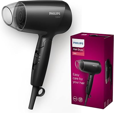 Philips Essential Care BHC010 10 Black hair dryer 1200 W.. From essentials to electronics, DIAYTAR Nigeria ships your order in no time.