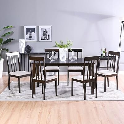 Danube Home Teddy rectangular dining table together 7 pieces.. Easy checkout, quick delivery — shop now on DIAYTAR Nigeria.
