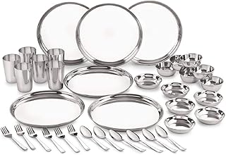 Stainless steel luxury table service (36 parts).. Experience the convenience of online shopping with DIAYTAR NIGERIA's reliable 5-8 day delivery service.