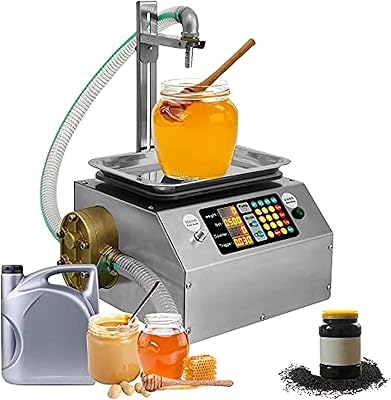 Visque liquid electrical filling machine, automatic filling machine for 15L/min honey bottles, fill volume from 20 to 10,000 ml and adjustable filling height from 0 to 40 cm, for Tahini, glue.. DIAYTAR NIGERIA: Your affordable shopping destination with thousands of products delivered in days.
