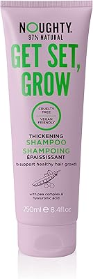 Noughty 97 % natural, thickening Shampoo Get Set Grow, optimizes the health of the scalp, stimulates roots, promotes hair growth, with organic garden pea germs, Green Robusta coffee grains and Olamine Piroctona, 250 ml.. Discover the convenience of DIAYTAR NIGERIA's vast e-commerce platform with delivery in just 5-8 days.