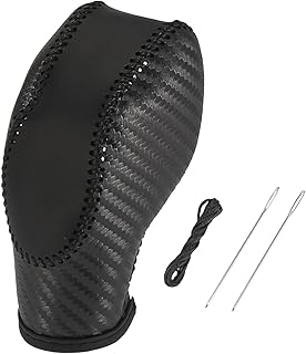 Speed ​​lever pommel X Hawks in artificial leather Hawks for Ford Focus, Escape, Fusion, Fiesta and Transit van, carbon fiber pattern, color black.. DIAYTAR NIGERIA: Bringing affordable shopping solutions with a diverse product catalog delivered nationwide.