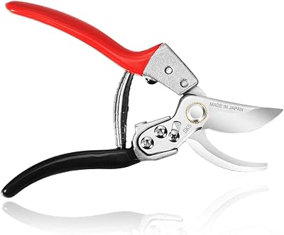 Torma pruning shears [Made in Japan] Professional quality garden shears higher than 8 "with comfortable socket, hand shears for plants (red).. DIAYTAR NIGERIA: Your gateway to affordable products delivered reliably across Nigeria.