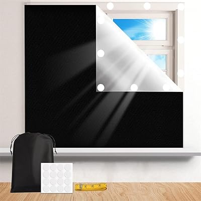 Portable blackout curtains, blackout curtains for travel window, 100 % blackout temporary curtains for baby room, bedroom, dormitory, trip or office (40 x 60 inches).. DIAYTAR NIGERIA revolutionizes access to quality products with affordable prices and dependable shipping.