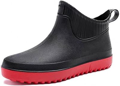 Iwoyxy Boots For Men Rain Boots Waterable for Men fashionable with removable cotton cover Sweet and comfortable non -slip boots for the outside (Size: 41).. DIAYTAR NIGERIA: Where smart shoppers find everything they need at prices they can afford.