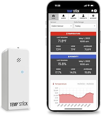 The wireless remote temperature and humidity sensor connects directly to Wi-Fi, free 24/7 surveillance, alerts and historical data. iPhone/Android applications, watch anywhere, at any time! - white.. Discover endless shopping possibilities at DIAYTAR NIGERIA, with budget-friendly prices and reliable delivery.