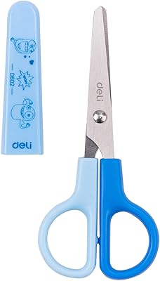 Deli Safety, ED60200, multicolored peak scissors.. DIAYTAR NIGERIA: The marketplace that brings affordable products to every Nigerian home in under 8 days.