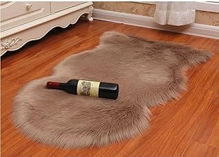 False wool soft sofa carpet for bedside living room decoration, irregular plush carpet with modern and simple design (C17).. DIAYTAR NIGERIA: Redefining e-commerce with affordable prices and reliable nationwide shipping.