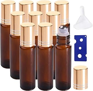 Roller bottles for essential oils, pack of 10 roller bottles in amber glass 10 ml with bottle opener and funnel. Rolling balls for essential oils, rolling bottles, brown.. Your e-commerce hub for everything — DIAYTAR Nigeria has you covered.