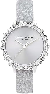 Analog quartz watch for women with leather bracelet OB16us52, silver, silver.. No stress, no delays — DIAYTAR Nigeria is your trusted shopping partner.