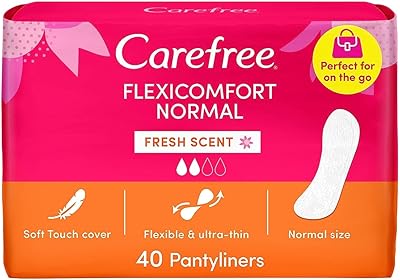 Carefree Flexi Comfort hygienic towels with fresh perfume, 40 pieces.. DIAYTAR NIGERIA brings the marketplace to your home with budget-friendly prices and nationwide delivery.