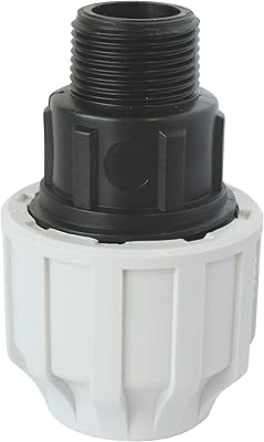 Law Male Connector Similar 3726-50-40L 40/49 / PE 50-Plastic, gray.. DIAYTAR NIGERIA: Where value meets variety with reliable nationwide delivery in under 8 days.