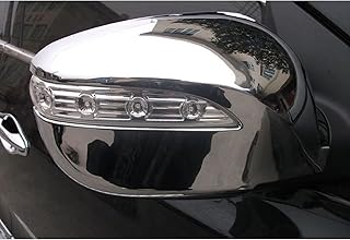 For Hyundai IX35 Tucson 2010-2014, chromed ABS, car mirror lid, framework of tailgate mirrors, exterior accessories.. Nigeria's favorite online shopping platform, DIAYTAR offers unbeatable prices and delivery within a week.