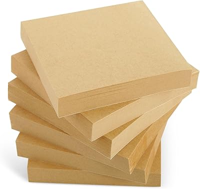 Package of 6 Kraft sticker papers, set of sticker notebooks, 100 sheets per notebook (3 x 3 inches).. Your complete shopping solution, DIAYTAR NIGERIA offers extensive variety with budget-friendly delivery.