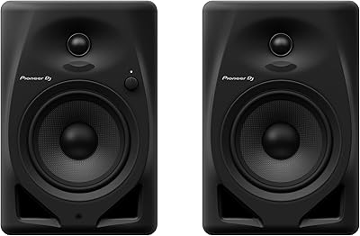 DJ Pioneer 5-inch DJ DJ monitor (black).. DIAYTAR NIGERIA: Bringing quality products to every Nigerian home at prices everyone can afford.