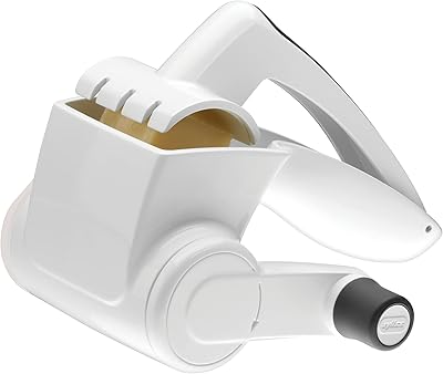 Zelis Classic rotary cheese grater (NSF) - NSF certified white.. DIAYTAR NIGERIA: Bringing the marketplace to every Nigerian with affordable prices and quick delivery.