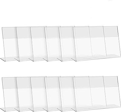CLISILDA acrylic panel display, table carriers, photo and ad frames (6x4 inch, 12 rooms).. Experience the convenience of online shopping with DIAYTAR NIGERIA's reliable 5-8 day delivery service.