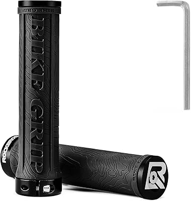 Rockbros bike hand handles Double locking bike bike handle handle in comfortable non -slip rubber handle for scooter, mountain, BMX, beach bike, folding bike.. Get more, save more — only on DIAYTAR Nigeria.
