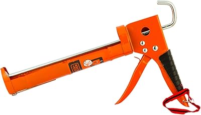 Glue pistol for clogging of cracks, in steel, semi-open design, black & decker, black and orange, size 330 mm, bdht81570.. Embrace the convenience of DIAYTAR NIGERIA with thousands of products at your fingertips, delivered nationwide.