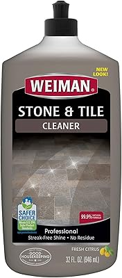 Tile cleaner and isolated surfaces Weiman Stone - 32 Oz - Professional cleaner for tiles, marble, granite, limestone, slate, terracotta, terrazzo and other stones.. DIAYTAR NIGERIA transforms online shopping with competitive prices and dependable nationwide delivery.