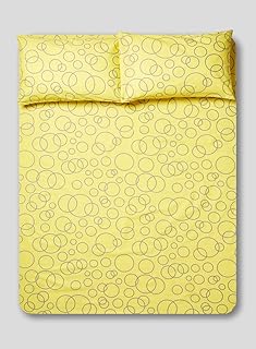 3-room cotton bedroom printed cotton 180 threads, King size, luxury set (1 sheet-housing + 2 pillowcases) Blue circle.. Shop smart and save with DIAYTAR NIGERIA's extensive product range and 5-8 day delivery guarantee.