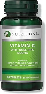 Vitamin C capsules at the Nutritional Embaleye, 60 capsules, weighing 1000 mg.. Say goodbye to long wait times — DIAYTAR Nigeria ships in just 5–8 days!