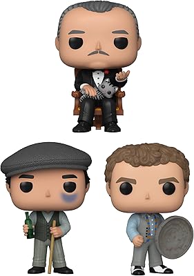 Funko Pop! Movies: Collector's set of the 50th anniversary - Set of 3 figurines: Michael, Vito, Sonny.. Shop anytime, receive on time — only with DIAYTAR Nigeria.